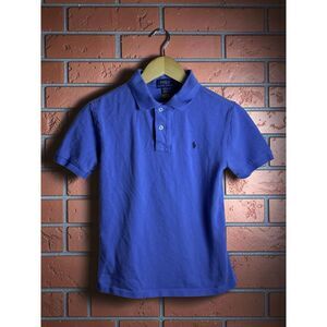 Polo Ralph Lauren Purple Polo Shirt Kids Medium 10-12 Pony Logo Cotton